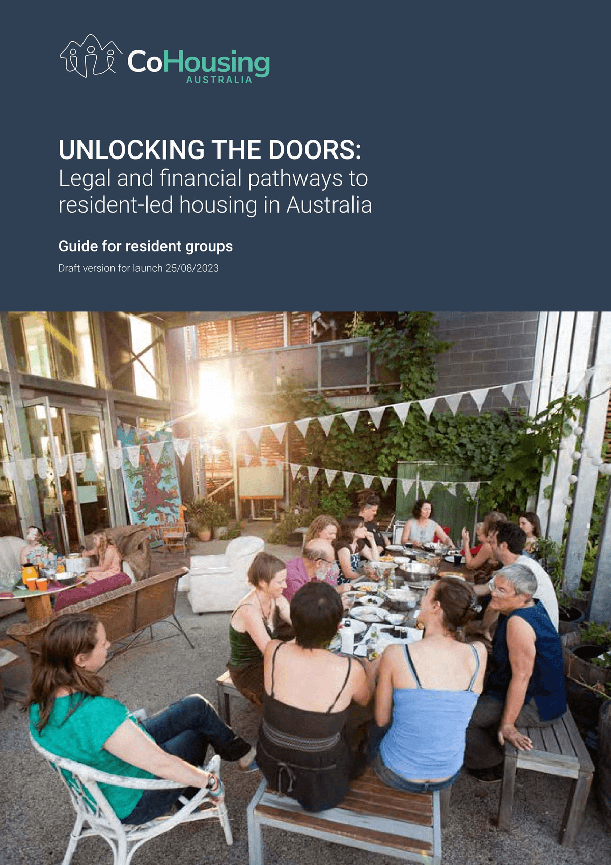Unlocking the doors: legal and financial pathways to resident-led housing document front page